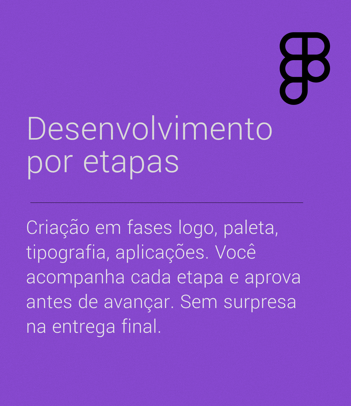 Desenvolvimento por etapas